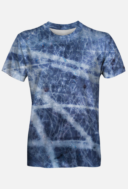 Koszulka męska Blue Abstract