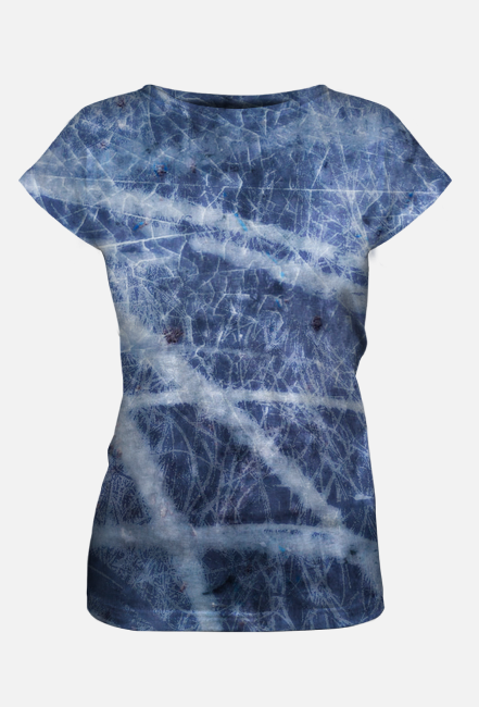 Koszulka damska Blue Abstract