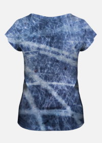 Koszulka damska Blue Abstract