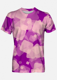 Koszulka męska Violet Squares