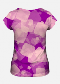 Koszulka damska Violet Squares