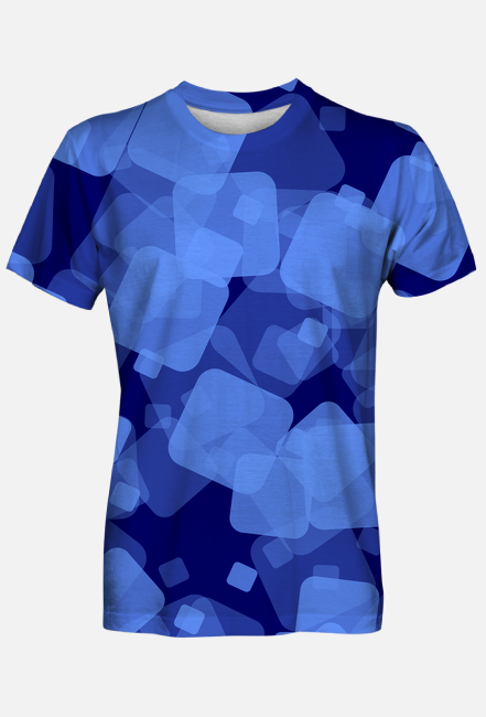 Koszulka męska Blue Squares