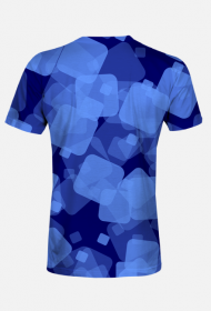 Koszulka męska Blue Squares
