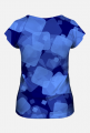 Koszulka damska Blue Squares