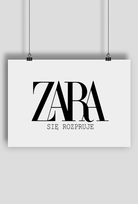 Zara się rozpruje