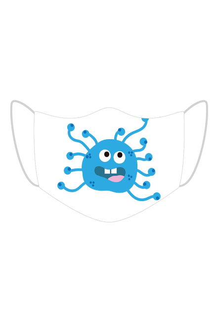 maseczka ''virus''