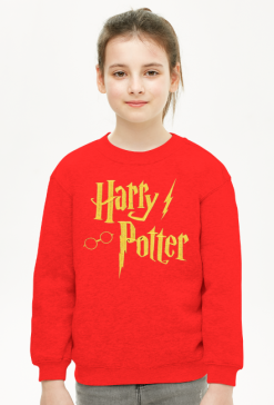 BLUZA HARRY POTTER ! CZERWONA DLA DZIEWCZYNKI