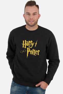 Bluza Męska Harry Potter - Czarna!
