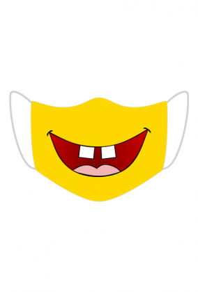 Spongebob maseczka z nadrukiem