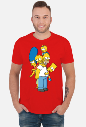 T-SHIRT MĘSKI SIMPSONS