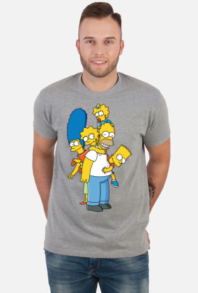 T-SHIRT MĘSKI SIMPSONS