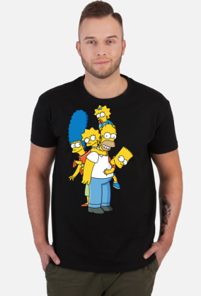 T-SHIRT MĘSKI SIMPSONS