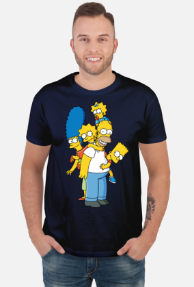 T-SHIRT MĘSKI SIMPSONS