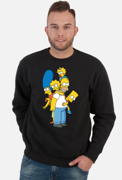 BLUZA BEZ KAPTURA SIMPSONS