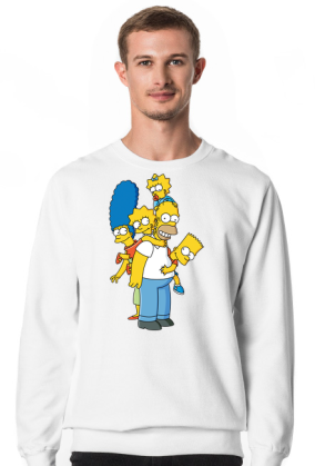 BLUZA BEZ KAPTURA SIMPSONS