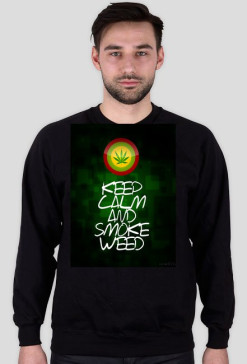 Bluza Weed black