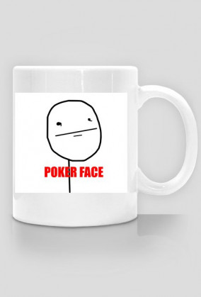 Kubek - Poker Face