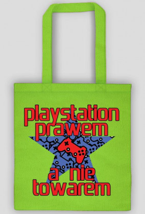 PLAYSTATION PRAWEM torba