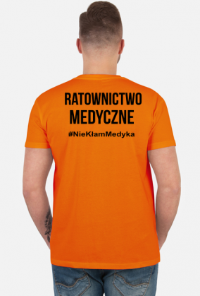 Koszulka #NieKłamMedyka | Pomarańczowa Ratownictwo Medyczne
