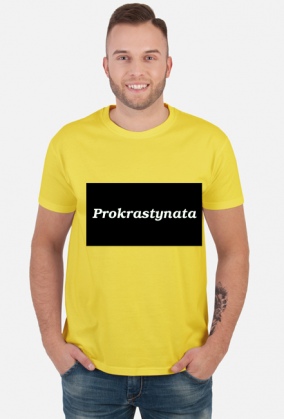 Prokrastynacja, koszulka prokrastynaty