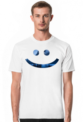 Koszulka męska z uśmiechem by Czym 4