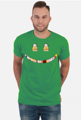 Koszulka męska z uśmiechem by Czym 8