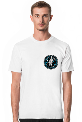 Stay Sharp logo two side white