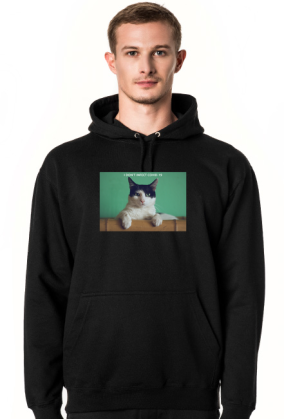 BLUZA Z KAPTUREM KOT