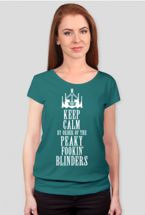 Koszulka Keep Calm By Order Of The Peaky Fookin Blinders