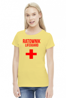 Koszulka Żółta RATOWNIK WOPR | LIFEGUARD