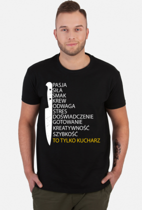 Kucharz. Prezent dla Kucharza. Koszulka dla Kucharza. Gotowanie.Prezent dla Kucharki
