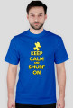 Keep Calm and Smurf on (man)