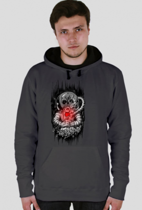 Death in space - Bluza z kapturem