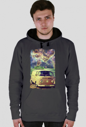 Ganja Bus - Bluza z kapturem