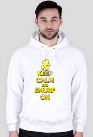 Keep Calm and Smurf on (man)