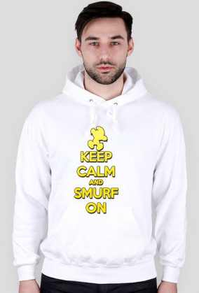 Keep Calm and Smurf on (man)