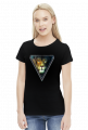Double Vision Tiger - Koszulka damska