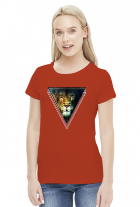 Double Vision Tiger - Koszulka damska