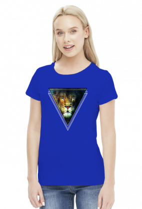 Double Vision Tiger - Koszulka damska