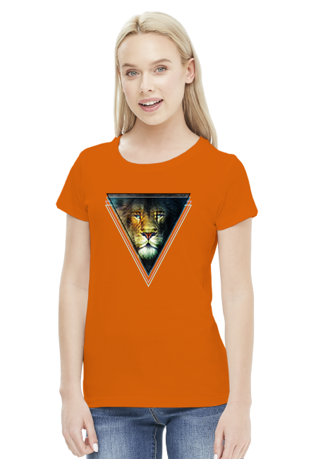 Double Vision Tiger - Koszulka damska