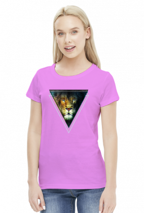 Double Vision Tiger - Koszulka damska
