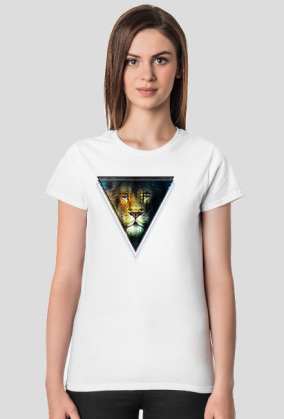 Double Vision Tiger - Koszulka damska
