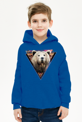 Hip Bear - Dziecięca bluza z kapturem
