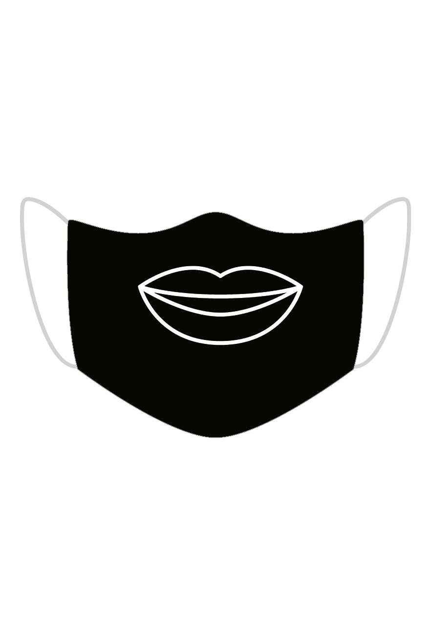 MASECZKA BAWEŁNIANA - CZARNE USTA