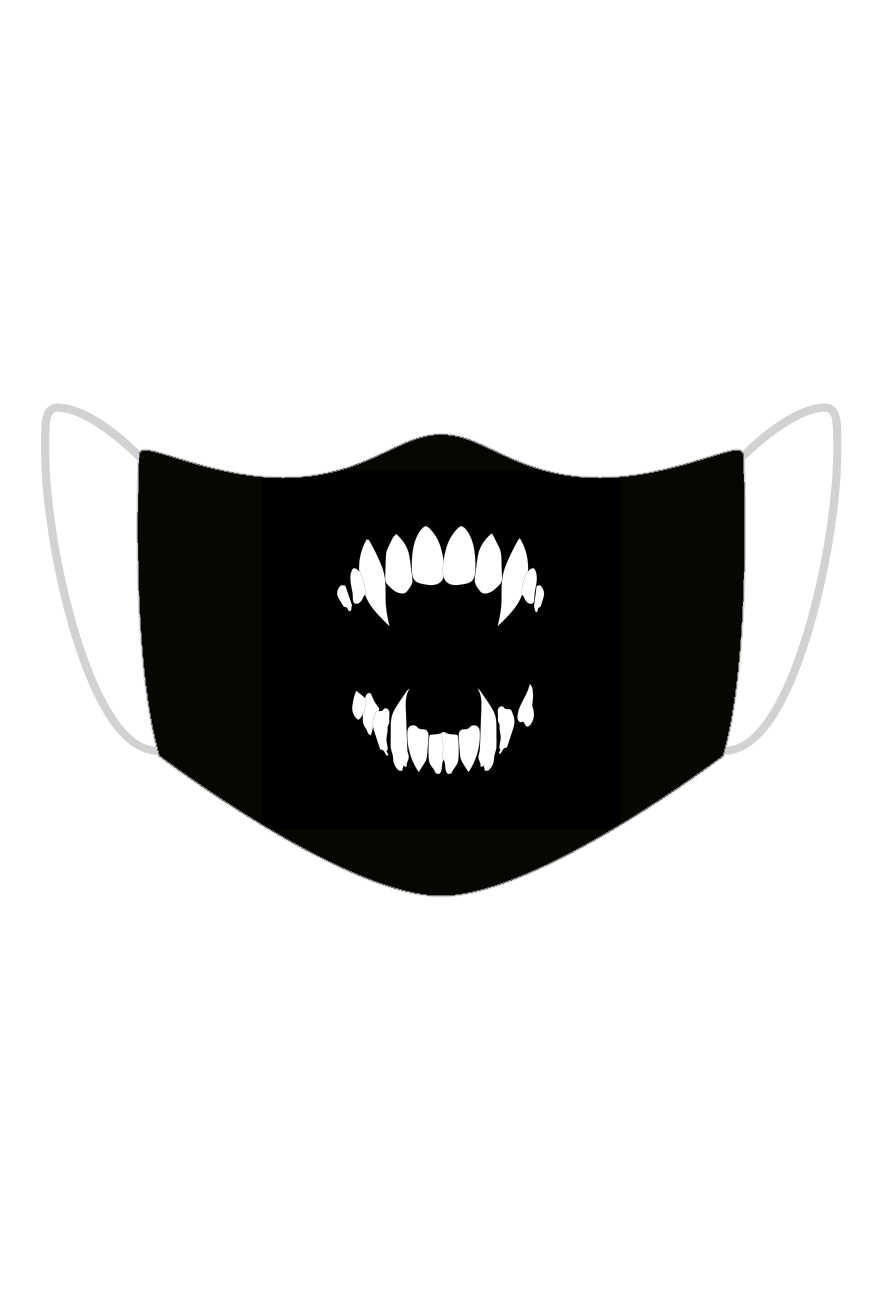 MASECZKA BAWEŁNIANA - CZARNA SZCZĘKI