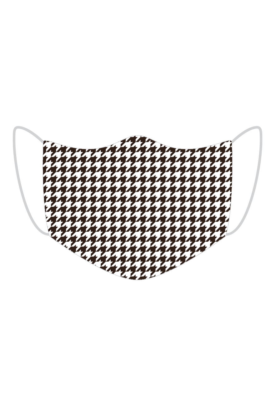 MASECZKA BAWEŁNIANA - CZARNA W PEPITKĘ