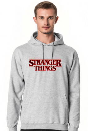 Stranger Things bluza szara