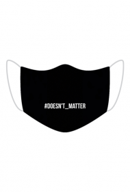 MASECZKA KOLOROWA  (CZARNA) - #DOESN'T_MATTER