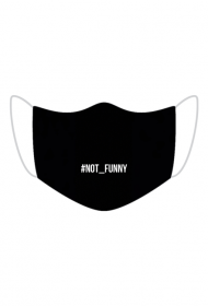 MASECZKA KOLOROWA  (CZARNA) - #NOT_FUNNY