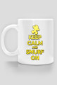 Keep Calm and Smurf on (cub)